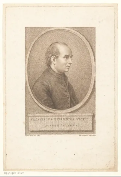 Portret van Franciscus Berlendis Vicet