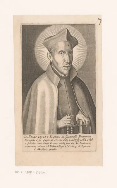Portret van Franciscus Borgia