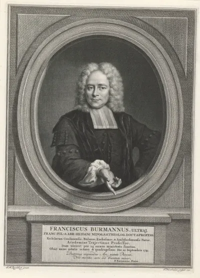 Portret van Franciscus Burman