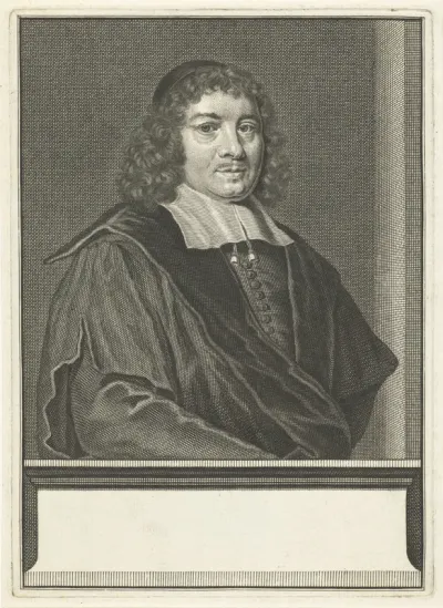 Portret van Franciscus Burmannus