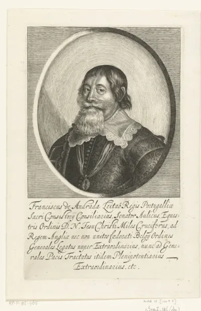 Portret van Franciscus d'Andrade
