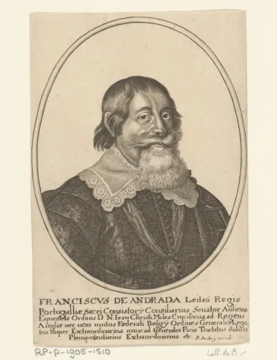 Portret van Franciscus de Andrada Leitao
