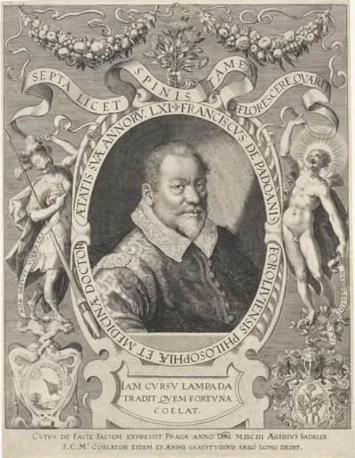 Portret van Franciscus Foroliviensis van Padua