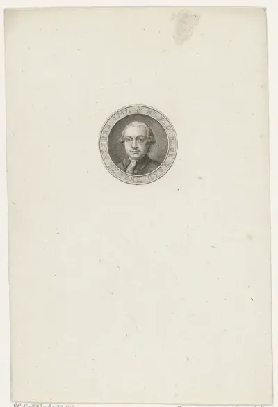 Portret van Franciscus Gualtherus Blok