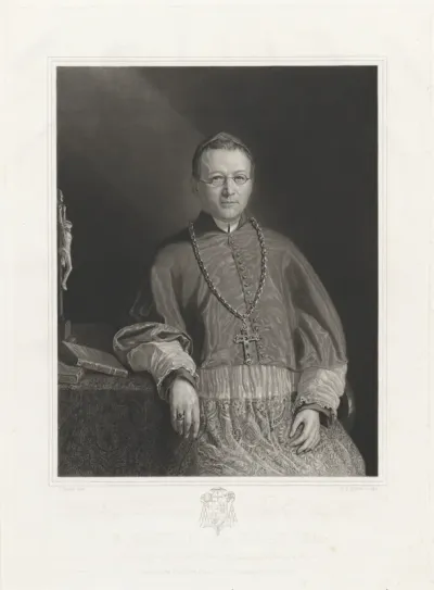 Portret van Franciscus Jacobus van Vree, bisschop van Haarlem