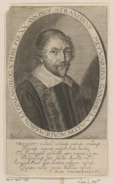 Portret van Franciscus Meyvartius