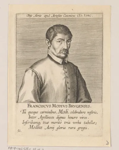Portret van Franciscus Modius