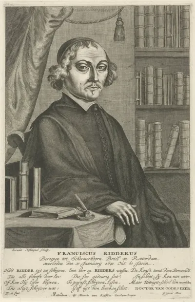 Portret van Franciscus Ridderus