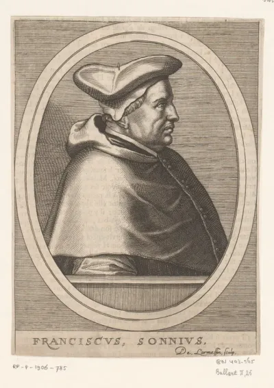Portret van Franciscus Sonnius