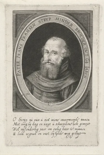Portret van Franciscus Strijp