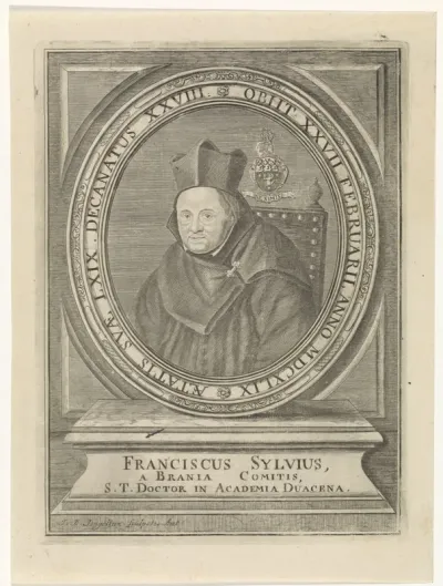 Portret van Franciscus Sylvius