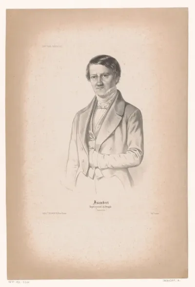 Portret van François-André Isambert