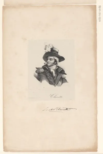 Portret van François Athanase Charette de La Contrie