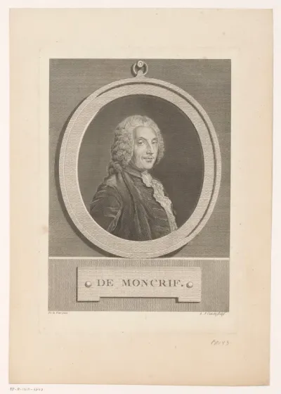 Portret van François-Augustin de Paradis de Moncrif