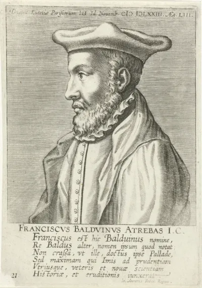 Portret van François Baudoin