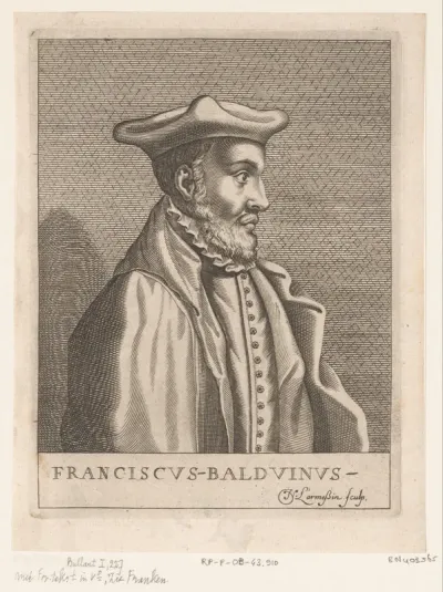 Portret van François Baudouin
