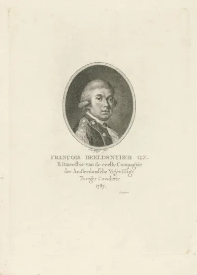 Portret van François Beeldsnijder