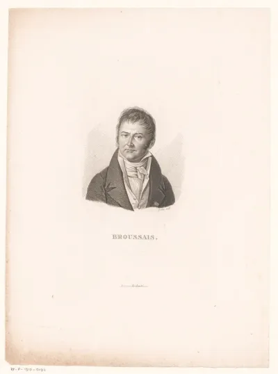 Portret van François Broussais