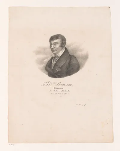 Portret van François Broussais