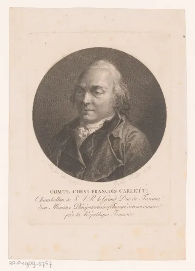 Portret van François Carletti
