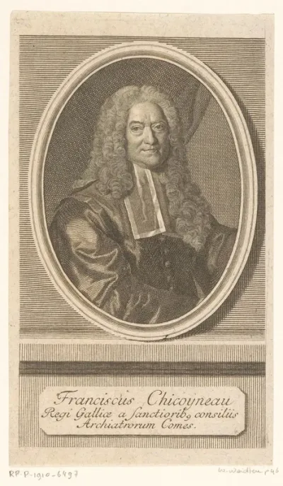 Portret van François Chicoyneau