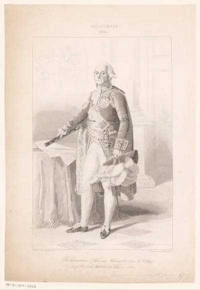 Portret van François Christophe Kellermann