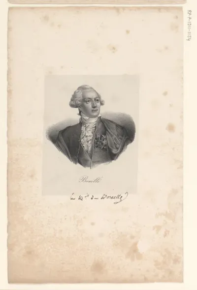 Portret van François-Claude-Amour de Bouillé