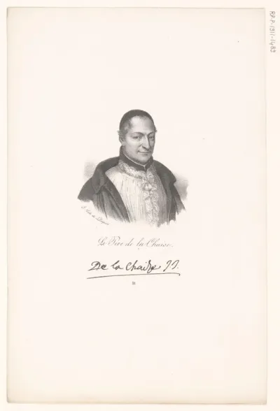 Portret van François d'Aix de La Chaise
