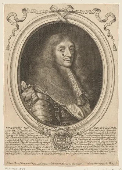 Portret van François de Beauvilliers, hertog van Saint-Aignan