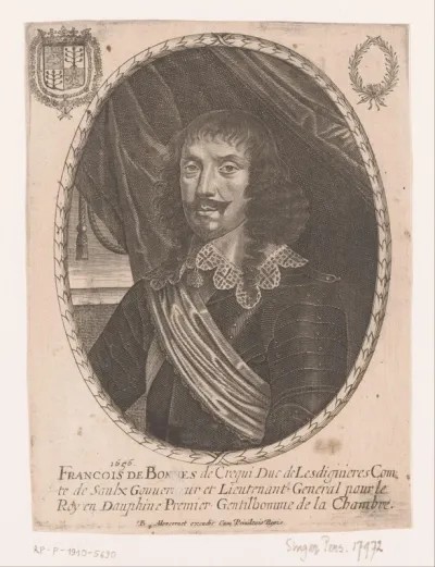 Portret van François de Bonne de Lesdiguières
