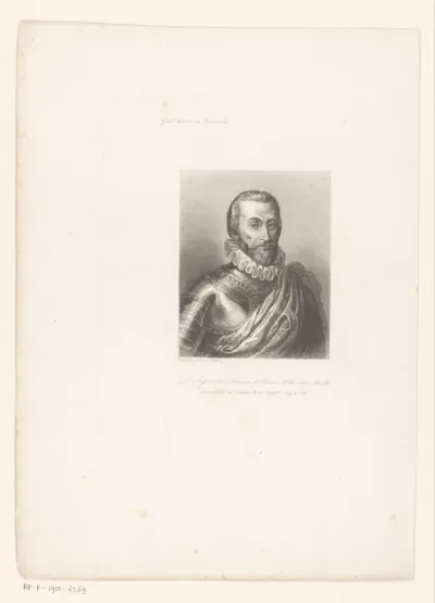 Portret van François de Bonne hertog van Lesdiguières