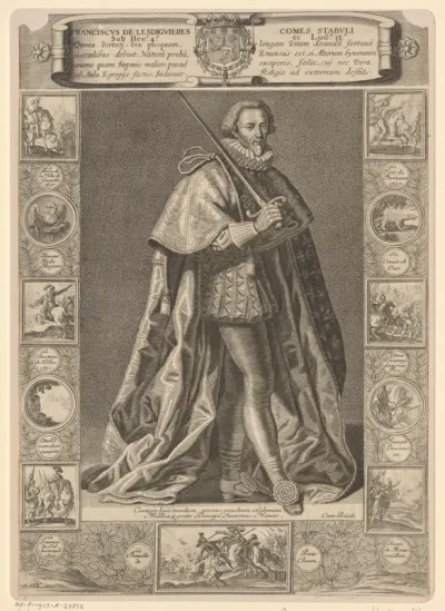 Portret van François de Bonne, hertog van Lesdiguières