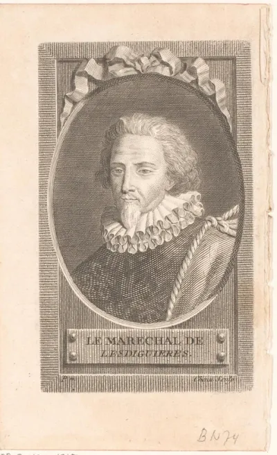 Portret van François de Bonne hertog van Lesdiguières