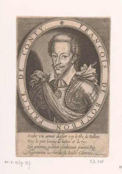 Portret van François de Bourbon, prins van Conti
