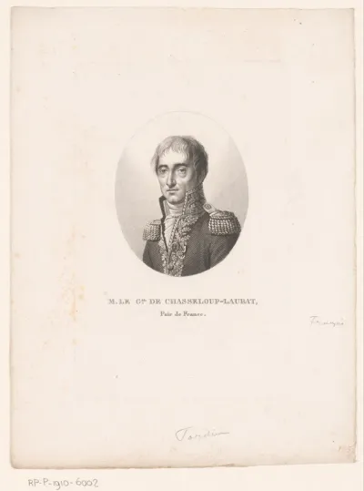 Portret van François de Chasseloup-Laubat
