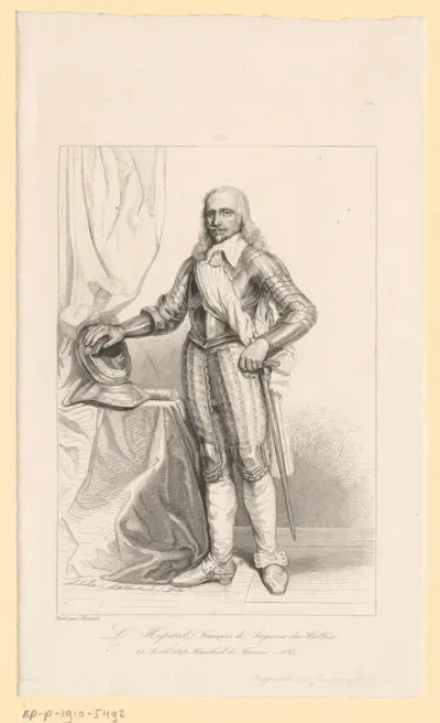 Portret van François de L'Hospital