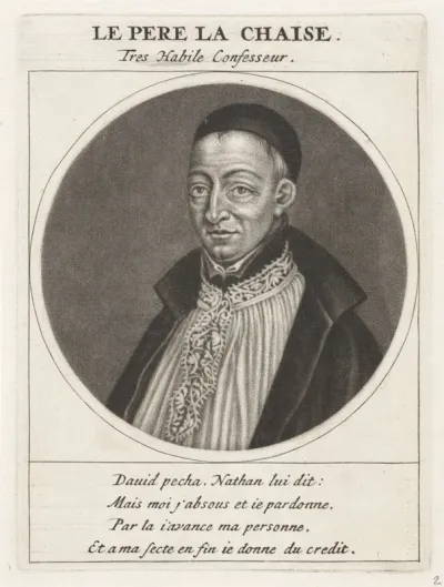 Portret van François de la Chaise