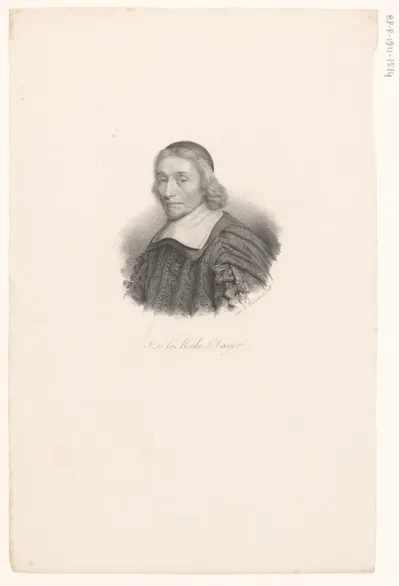 Portret van François de La Mothe Le Vayer