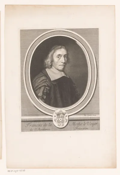 Portret van François de la Mothe le Vayer