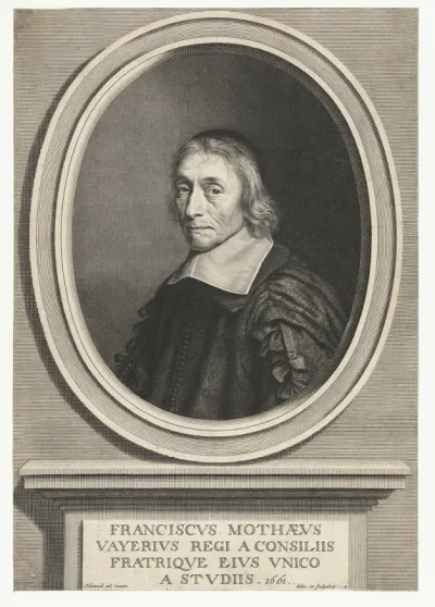 Portret van François de la Mothe le Vayer