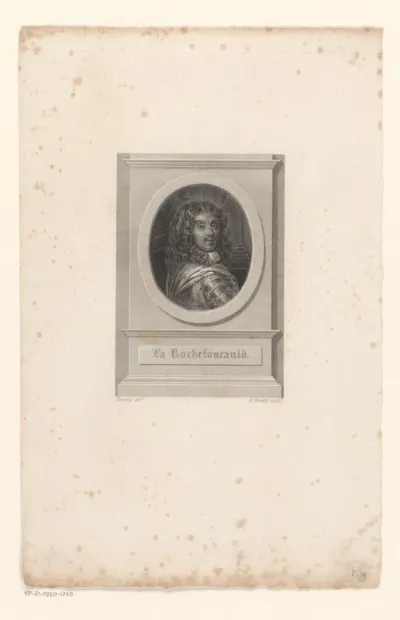 Portret van François de la Rochefoucauld