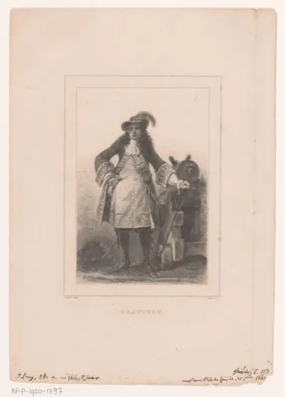Portret van François de Vendôme van Beaufort