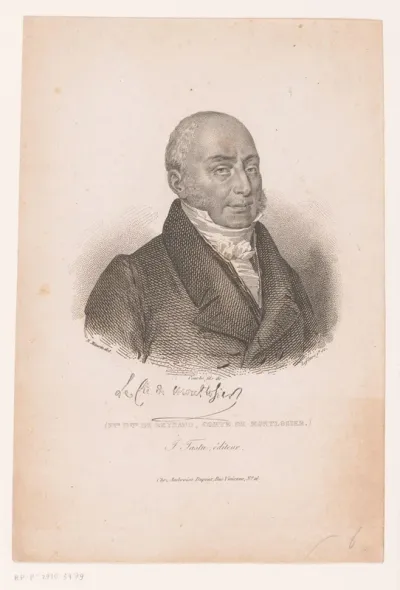 Portret van François Dominique de Reynaud, hertog van Montlosier