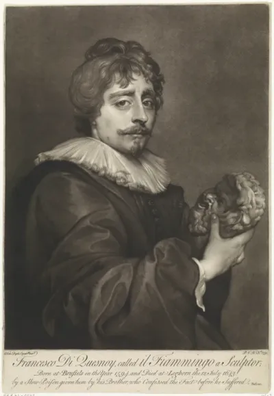Portret van François Duquesnoy