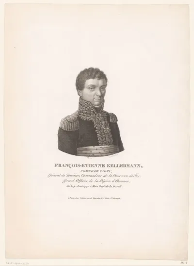 Portret van François Étienne de Kellermann