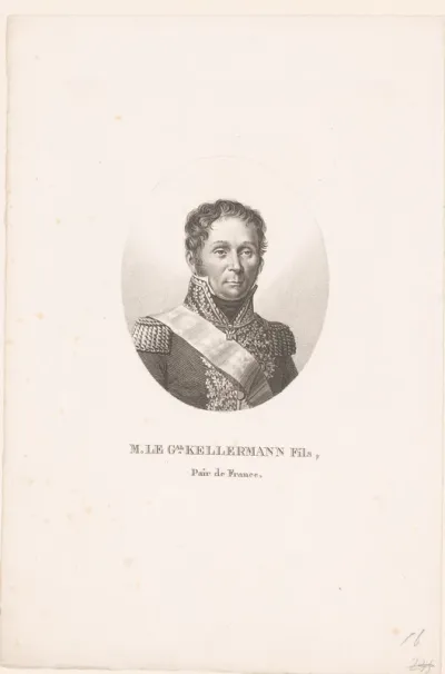 Portret van François Etienne de Kellermann