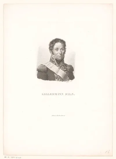 Portret van François Étienne de Kellermann