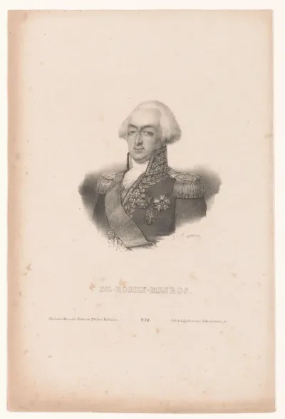Portret van François Étienne de Rosily-Mesros