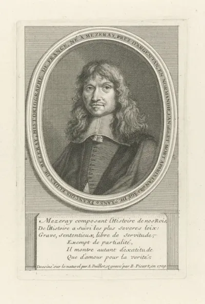 Portret van François Eudes de Mézeray