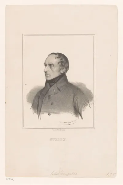 Portret van François Guizot